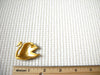 Vintage MFA Museum of Fine Arts Rare Gold Tone Swan Brooch 030521