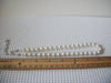 Vintage Jewelry, Signed JAPAN, White Faux Pearls, 15" - 18" Necklace 121416