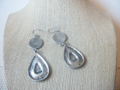 Long Retro Silver Tone Colorful Beaded Dangle Earrings 022421