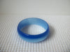 Retro Blue Old Plastic/Lucite Bangle Bracelet 73017