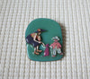 Vintage Lucinda Design Pins, Highly Detailed Love Nurture Baby Child Mother Love Protection 021321