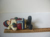 Vintage Lot Of 7 Hand Painted Signed Karl 1957 Resin Wood Ceramic Santa Claus Not A Set Random Collections Over The Years C200