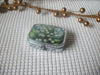 Vintage Stainless Steel Lilly Of The Valley Pill Box Square Tray 111216