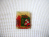 RARE Lucinda House Pins, Very Detailed Christmas Theme Poinsettia Pine Tree Glitter 021321