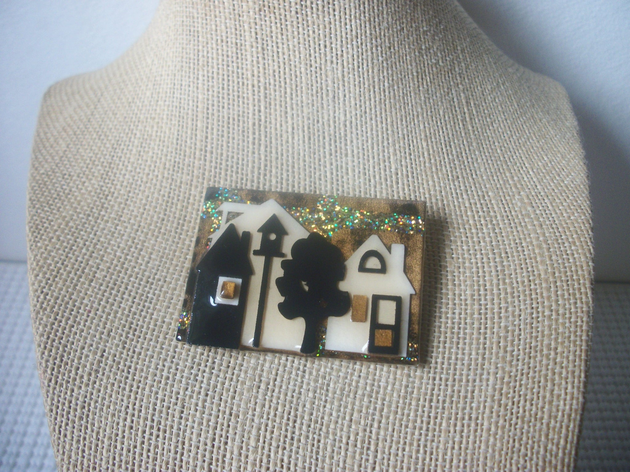 Vintage Lucinda House Pins, Quiet Peaceful Night Get Some Rest Sleep 021321