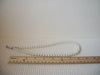 Retro 18" - 20" Necklace Pretty White Faux Pearls 030221