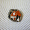 Hard To Find Vintage Lucinda Halloween House Pin, Booo Ghost Glitter 021321