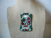Larger Very Detailed Lucinda House Pins, Christmas Poinsettia Tree Sled 021321