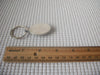 Two Cardinal Birds, Key Ring Silver Tone, 72116B