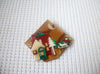 RARE Lucinda House Pins, Very Detailed Christmas Theme Glitter Moon Sled Festive House 021321