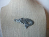 Mermaid Pendant Silver Tone, Two Sided  022121