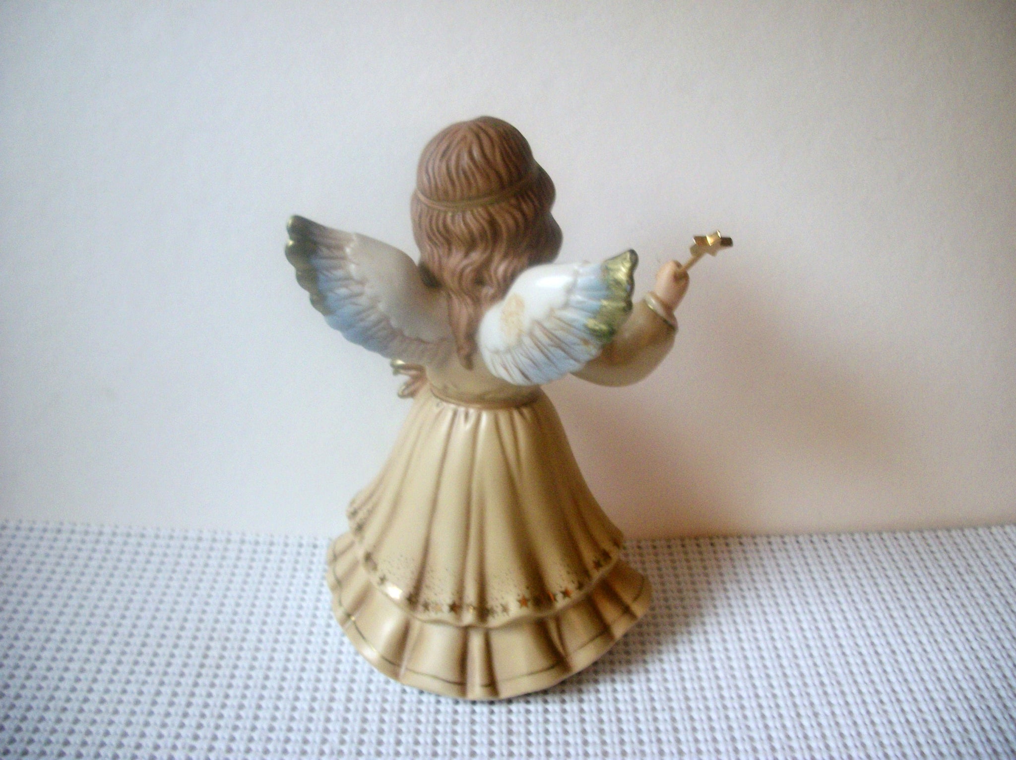 Goebel Hummel Best Wishes Angel Star Wand Figurine Vintage 1950s 41-089 No Box 