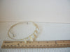 Vintage Choker Adjustable Mother Of Pearl Shell Necklace 40220