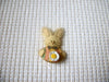 Cute Easter Bunny Enameled Brooch Pin 73017