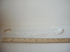 Stunning Vintage 22" Multi Strand Signed TRIFARI White Glass Micro Beads Necklace 030221