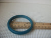 Blue Natural Wood Bangle Bracelet 022221