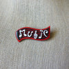 RARE Lucinda Music Pins, Musical Notes Burgundy Red White Black 61318