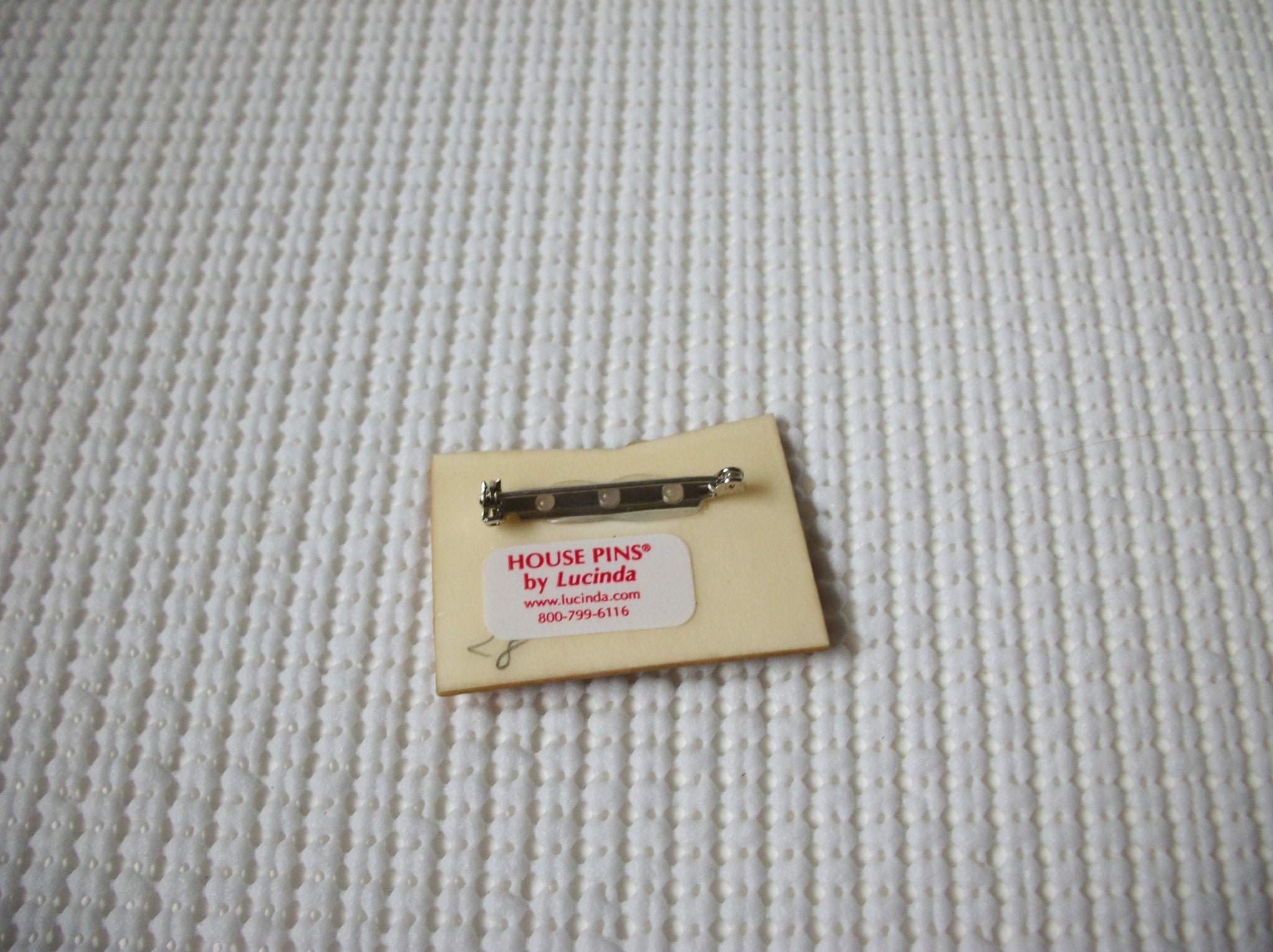 RARE Vintage Lucinda House Pins, Highly Detailed My Home My Serenity And Peace Feel Safe 021321