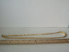 Vintage Gold Tone Nugget Links  Necklace 022721