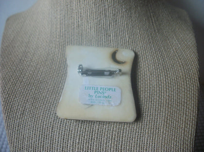 Vintage Lucinda Little People Pins, Fun At The Beach Playing In The Sand 021321