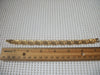 Vintage Bracelet. 7 1/4" Signed MONET Gold Tone Panel Links 52017
