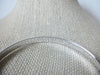 Signed MONET Stainless Steel Bangle Silver Tone, Vintage Bracelet 022121