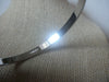 Signed MONET Stainless Steel Bangle Silver Tone, Vintage Bracelet 022121
