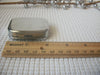 Vintage Stainless Steel Lilly Of The Valley Pill Box Square Tray 111216