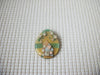 RARE Lucinda House Pins, Easter Egg Tulips Trumpet Vine Flowers Glitter 021321