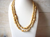 Retro Beige Tan Necklace 51520