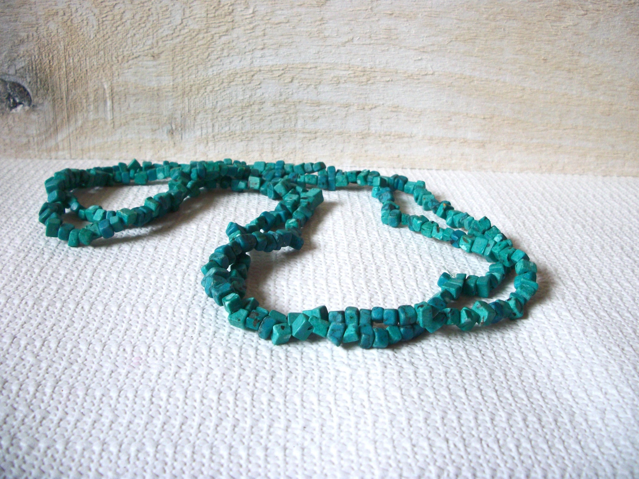 Turquoise Stones Long Necklace 51520