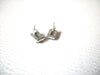 Vintage Chico`s Frosted Glass Small Stud Earrings 122820