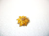 Poinsettia Gold Glitter Enhancer Pin Brooch 5917