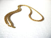 Vintage MONET Rope Chain Links 24" Necklace 82017