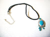 Vintage Southwestern Faux Turquoise Necklace 122920 P
