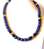 JOAN'S COLLECTIBLE Gold Purple Black Necklace 122920
