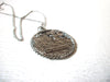 MEL GOLDBERG Vintage Silver Toned Cable Car San Francisco Necklace 123116