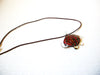 Vintage Glass Elephant Pendant Necklace 71518 Murano Glass