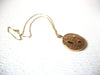 Vintage SARAH Cov Gold Toned Pendant Necklace 123116