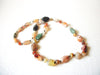 Semi Precious Stones Quartz Onyx Aventurine Jasper Agate Necklace 91517