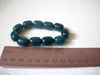 Retro Teal Green Acrylic Stretch Bracelet 5917