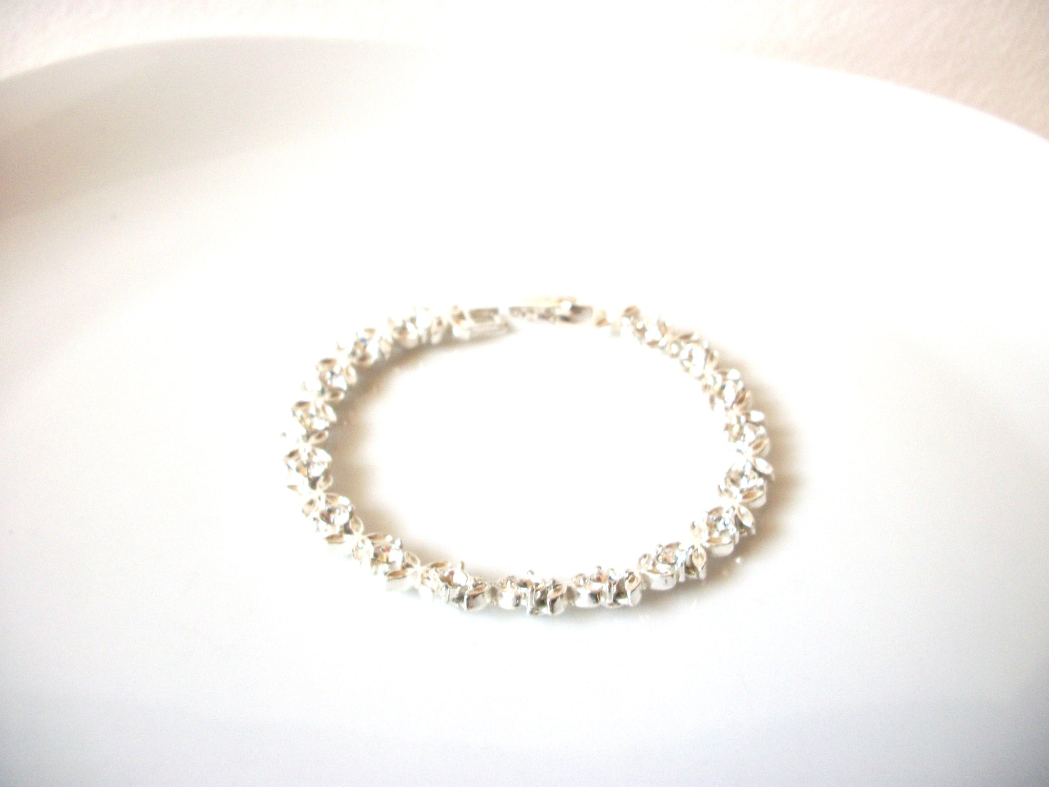 AVON Clear Rhinestone Tennis Bracelet 91617