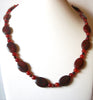 Brecciated Jasper Semi Precious Polished 22" Necklace 92216