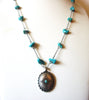 Vintage CHAPS Southwestern Theme Necklace 82017
