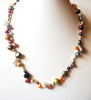 Glass Dipped Shell Pearl Shorter Length Necklace 91517