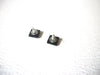 Dainty Smaller Dichroic Glass Pierced Stud Earrings 72017