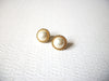 Vintage Glass Dipped Pearl Clip On Earrings 123020
