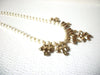 Retro Faux Pearl Prong Set Rhinestone Necklace 60116