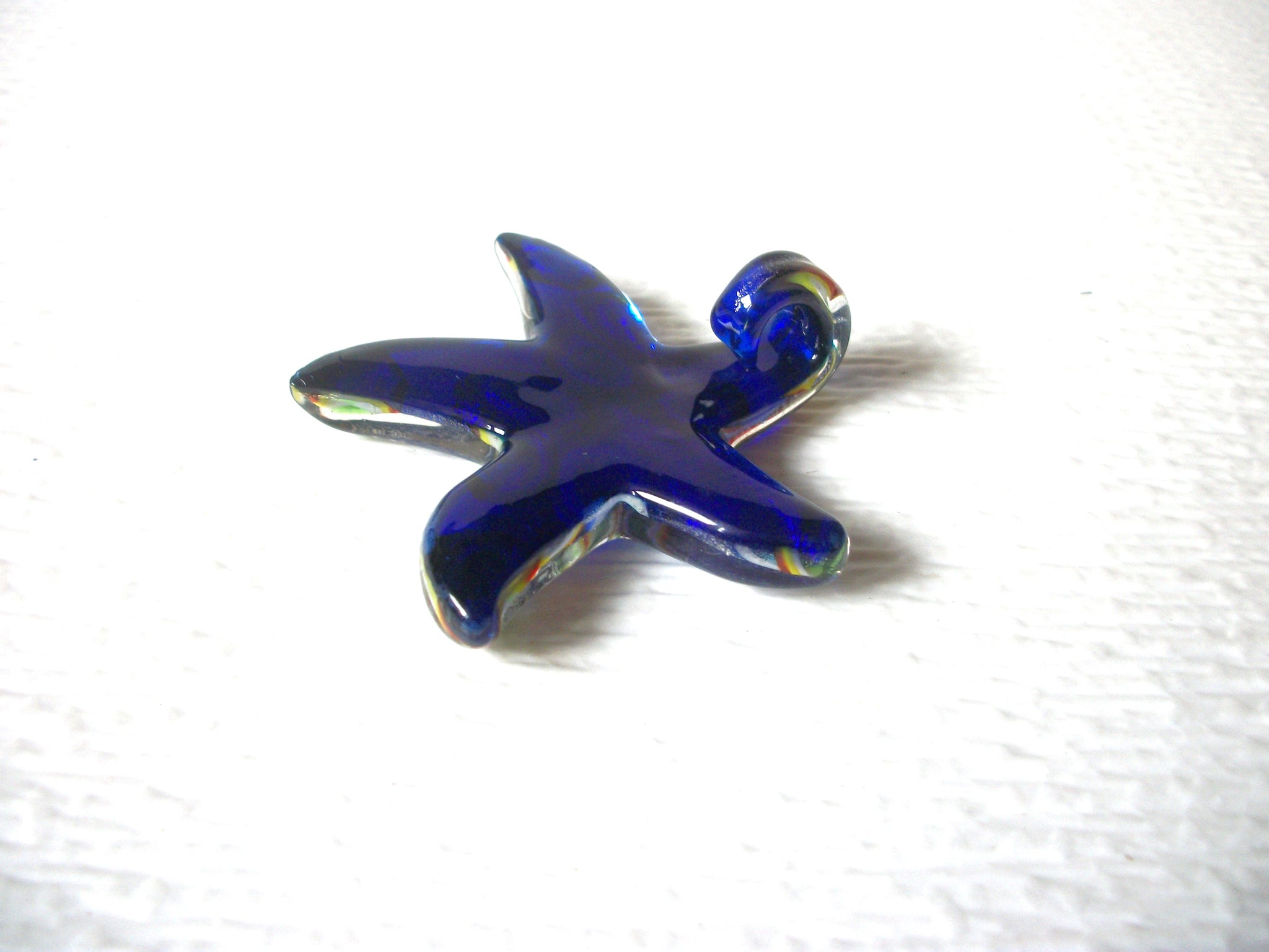 Hand Made Murano Glass Starfish Pendant 72017