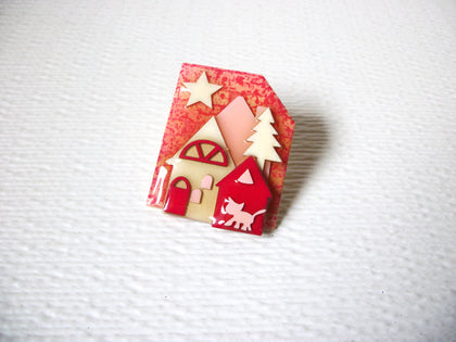 RARE Vintage Lucinda Pins Valentines Day House Pins Designs by Lucinda Pins 122220